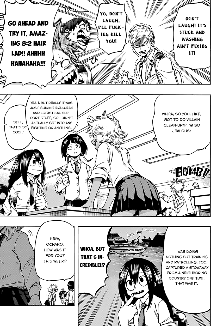 Boku no Hero Academia Chapter 58 page 11 - Chapter 58: Workplace Experience Wrap Up