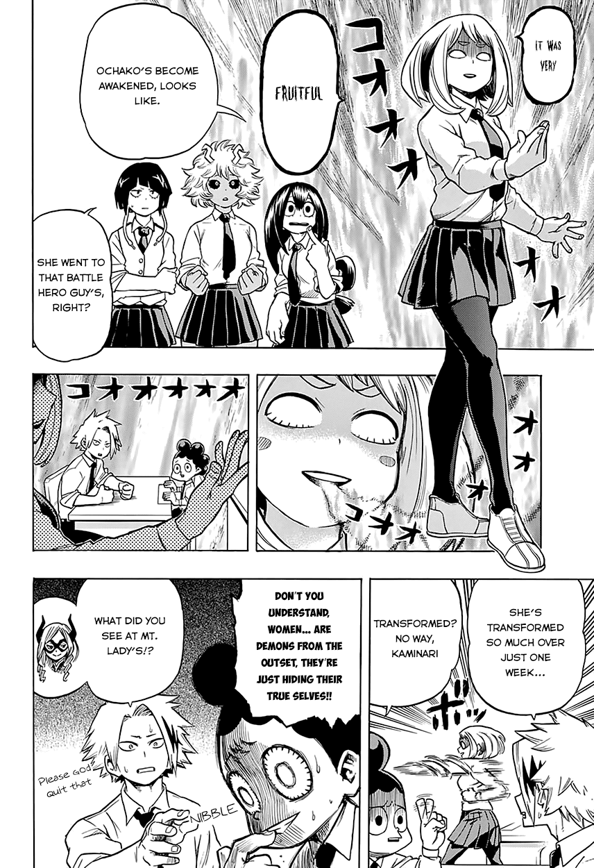 Boku no Hero Academia Chapter 58 page 12 - Chapter 58: Workplace Experience Wrap Up