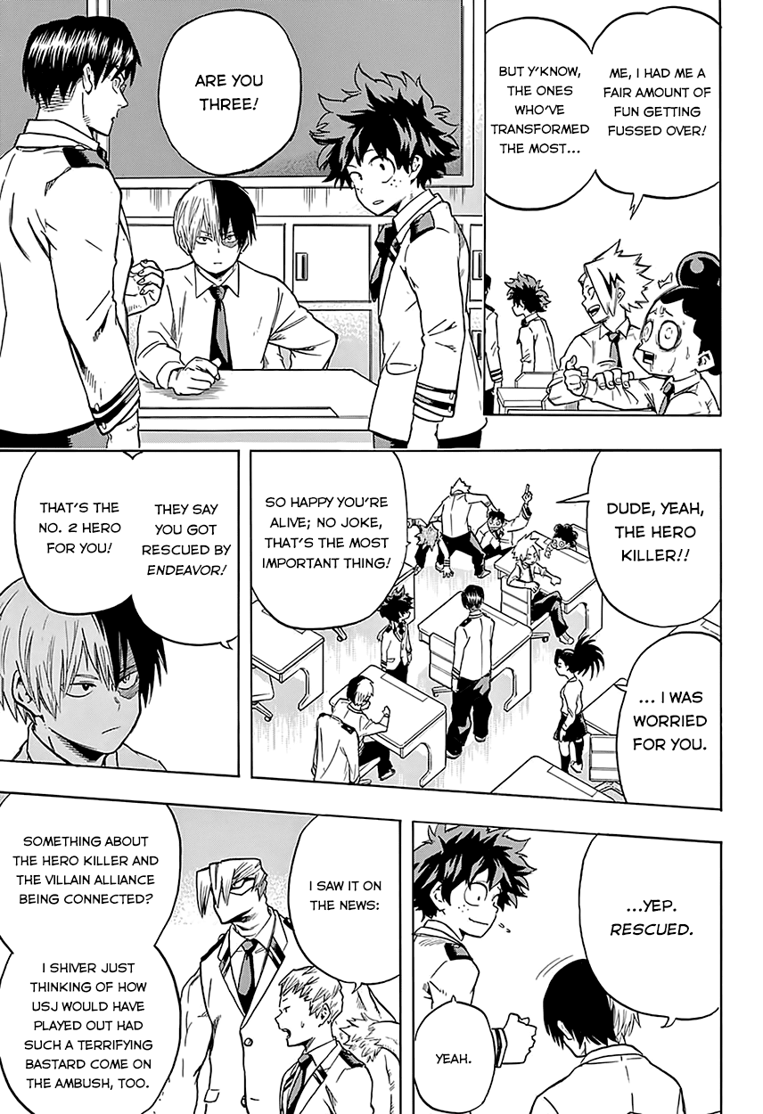 Boku no Hero Academia Chapter 58 page 13 - Chapter 58: Workplace Experience Wrap Up