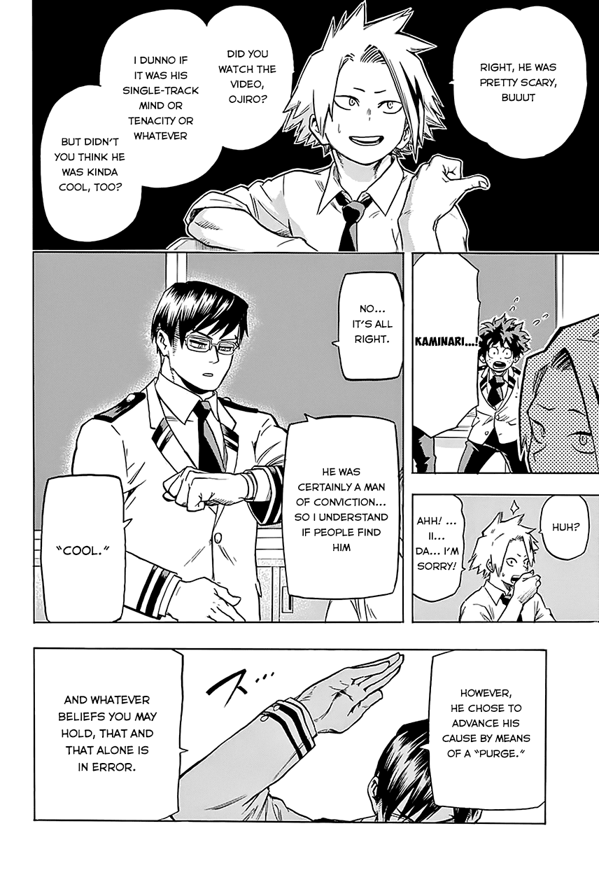Boku no Hero Academia Chapter 58 page 14 - Chapter 58: Workplace Experience Wrap Up