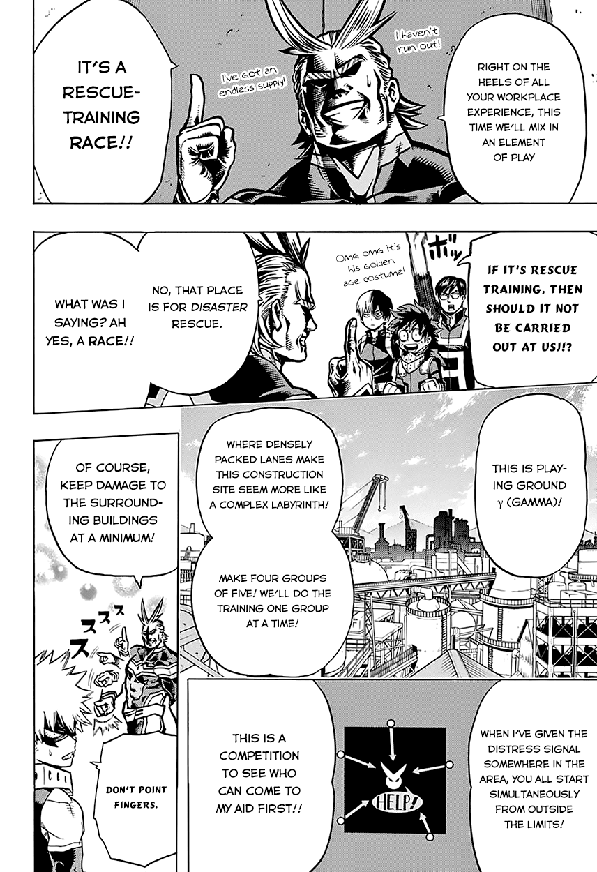 Boku no Hero Academia Chapter 58 page 16 - Chapter 58: Workplace Experience Wrap Up