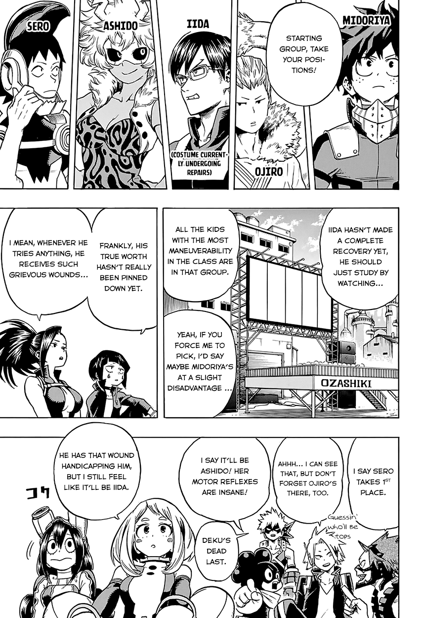 Boku no Hero Academia Chapter 58 page 17 - Chapter 58: Workplace Experience Wrap Up