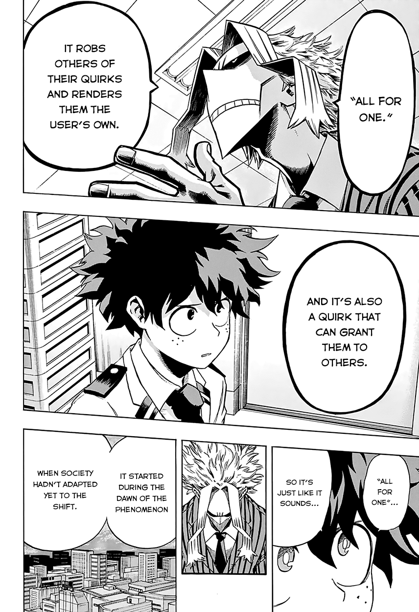 Boku no Hero Academia Chapter 59 page 12 - Chapter 59: KNOW YOUR HISTORY!!