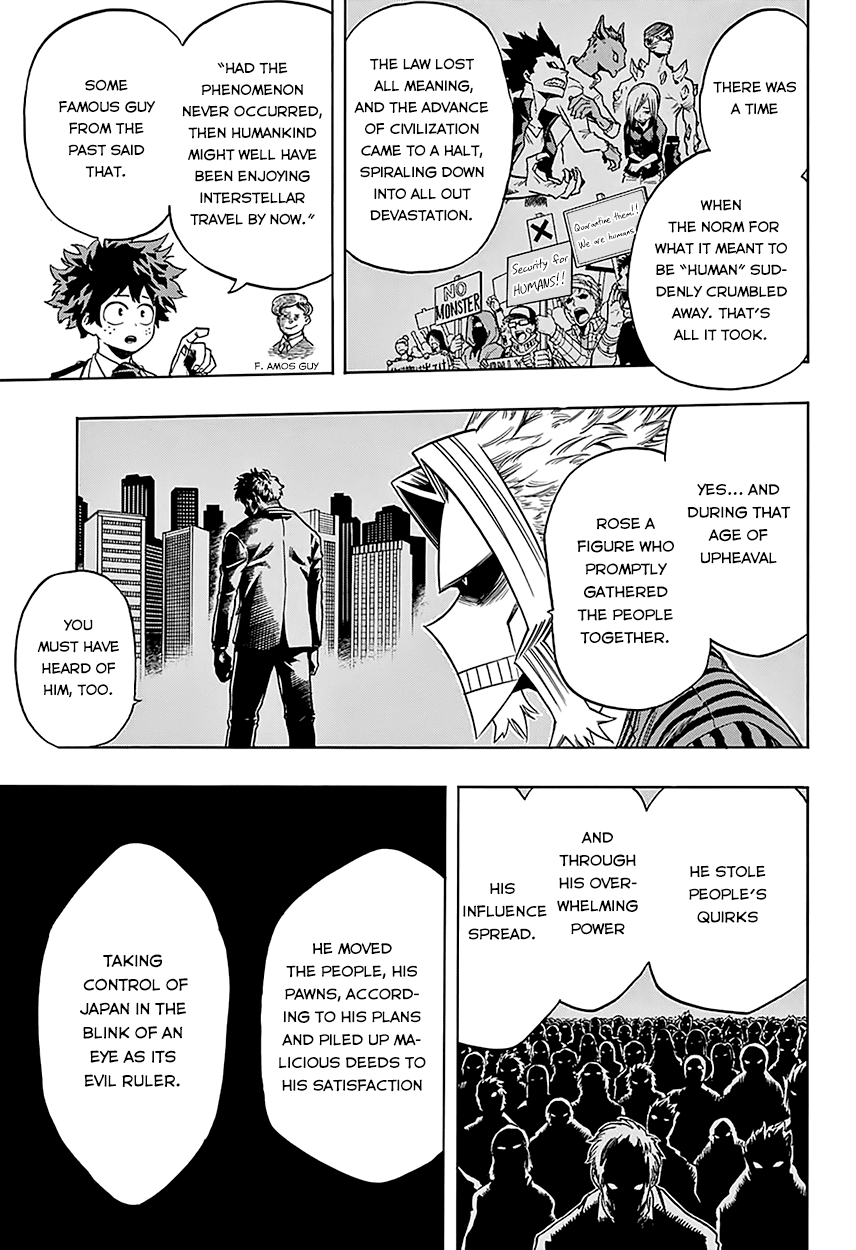 Boku no Hero Academia Chapter 59 page 13 - Chapter 59: KNOW YOUR HISTORY!!