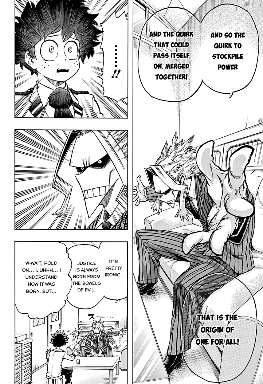 Boku no Hero Academia Chapter 59 page 16 - Chapter 59: KNOW YOUR HISTORY!!
