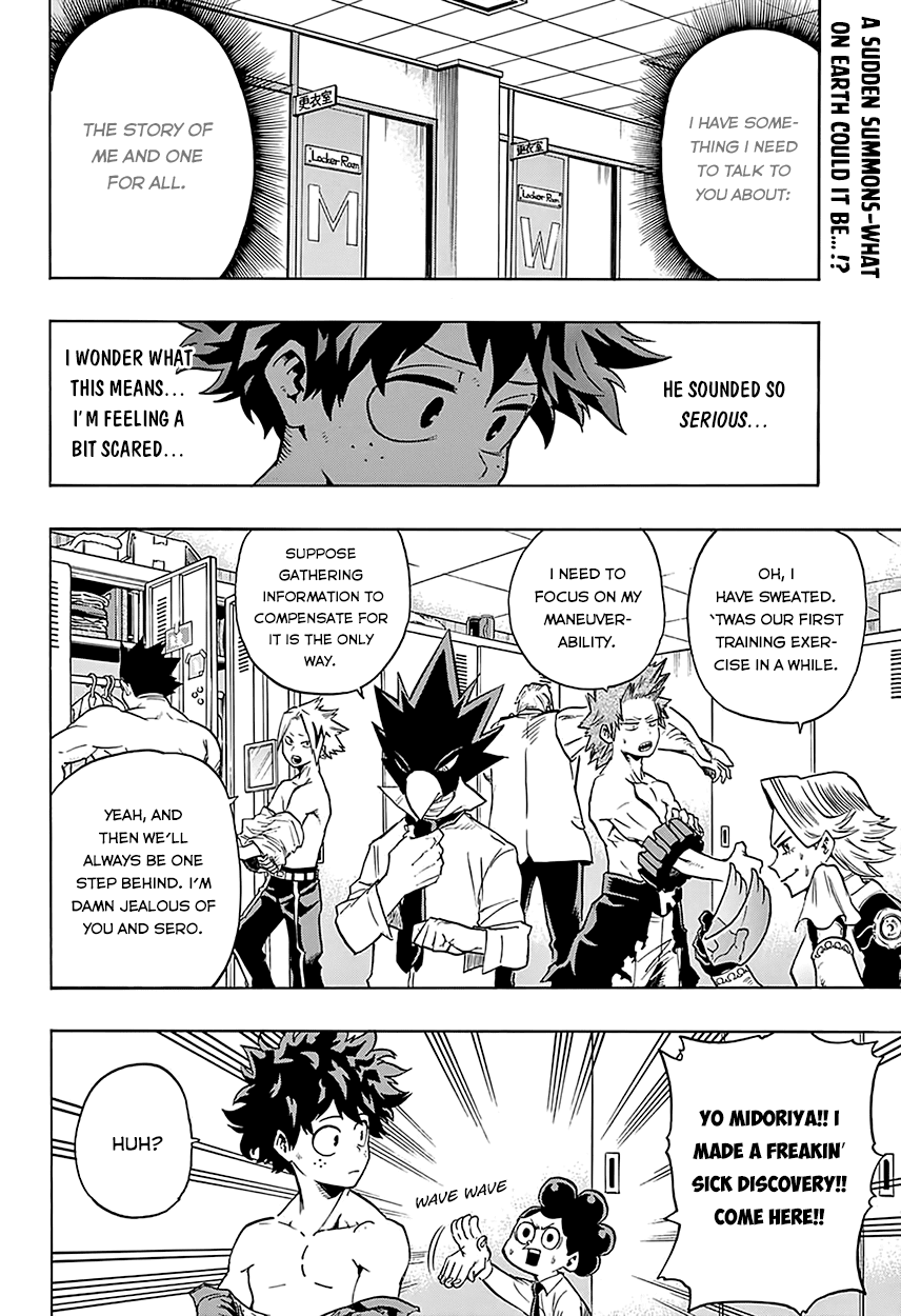Boku no Hero Academia Chapter 59 page 6 - Chapter 59: KNOW YOUR HISTORY!!