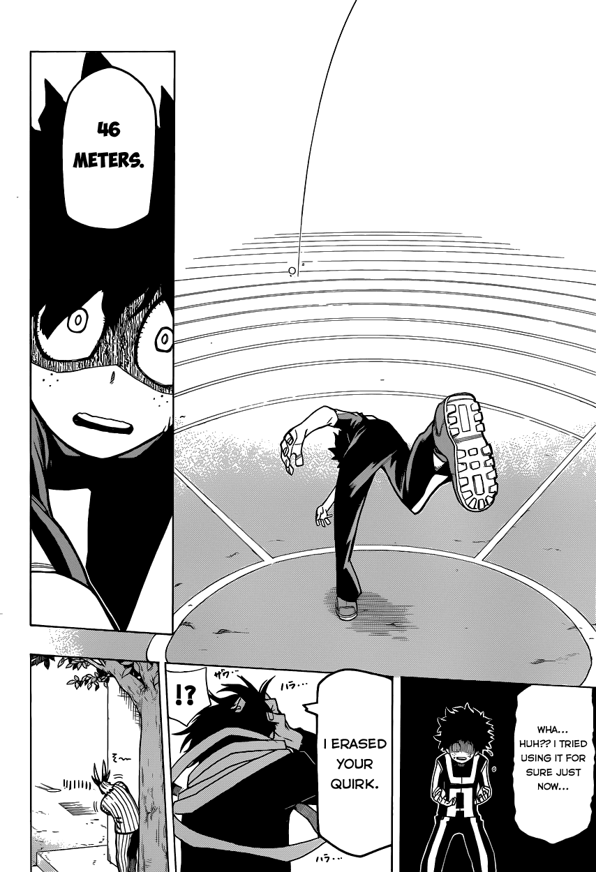 Boku no Hero Academia Chapter 6 page 12 - Chapter 6: What I Can Do For Now
