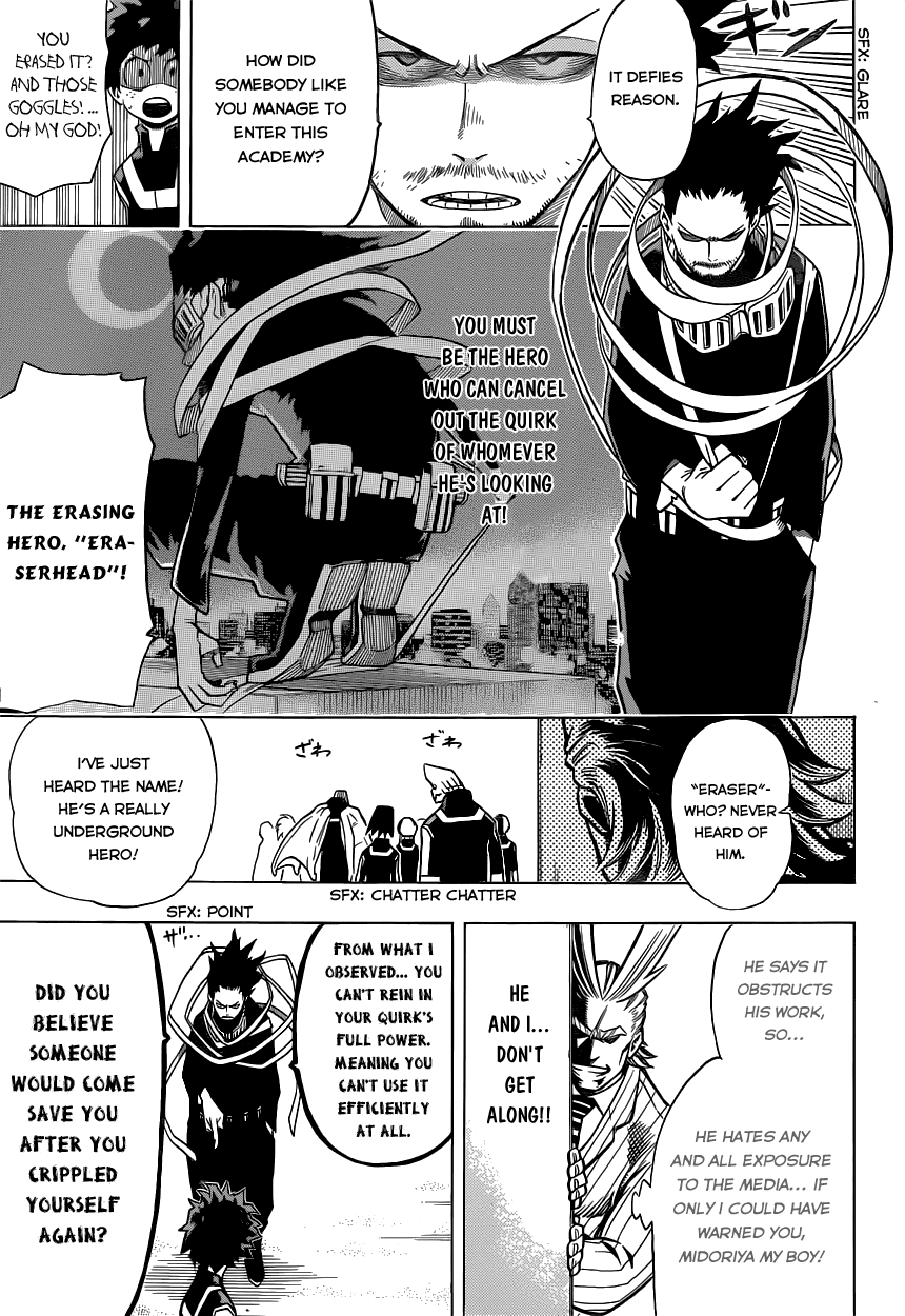 Boku no Hero Academia Chapter 6 page 13 - Chapter 6: What I Can Do For Now