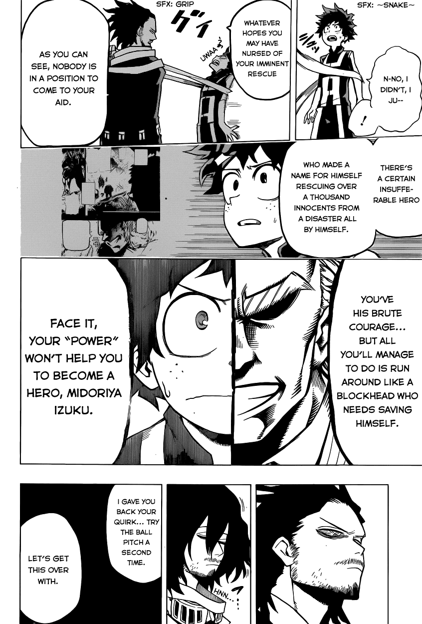 Boku no Hero Academia Chapter 6 page 14 - Chapter 6: What I Can Do For Now