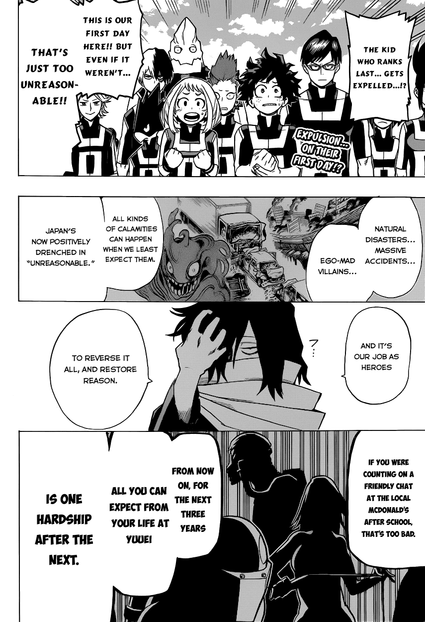 Boku no Hero Academia Chapter 6 page 2 - Chapter 6: What I Can Do For Now