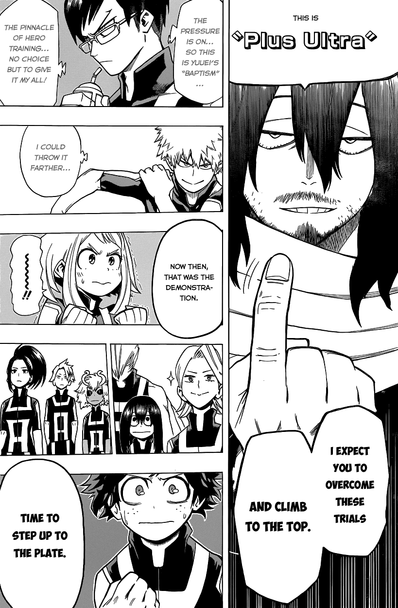 Boku no Hero Academia Chapter 6 page 3 - Chapter 6: What I Can Do For Now
