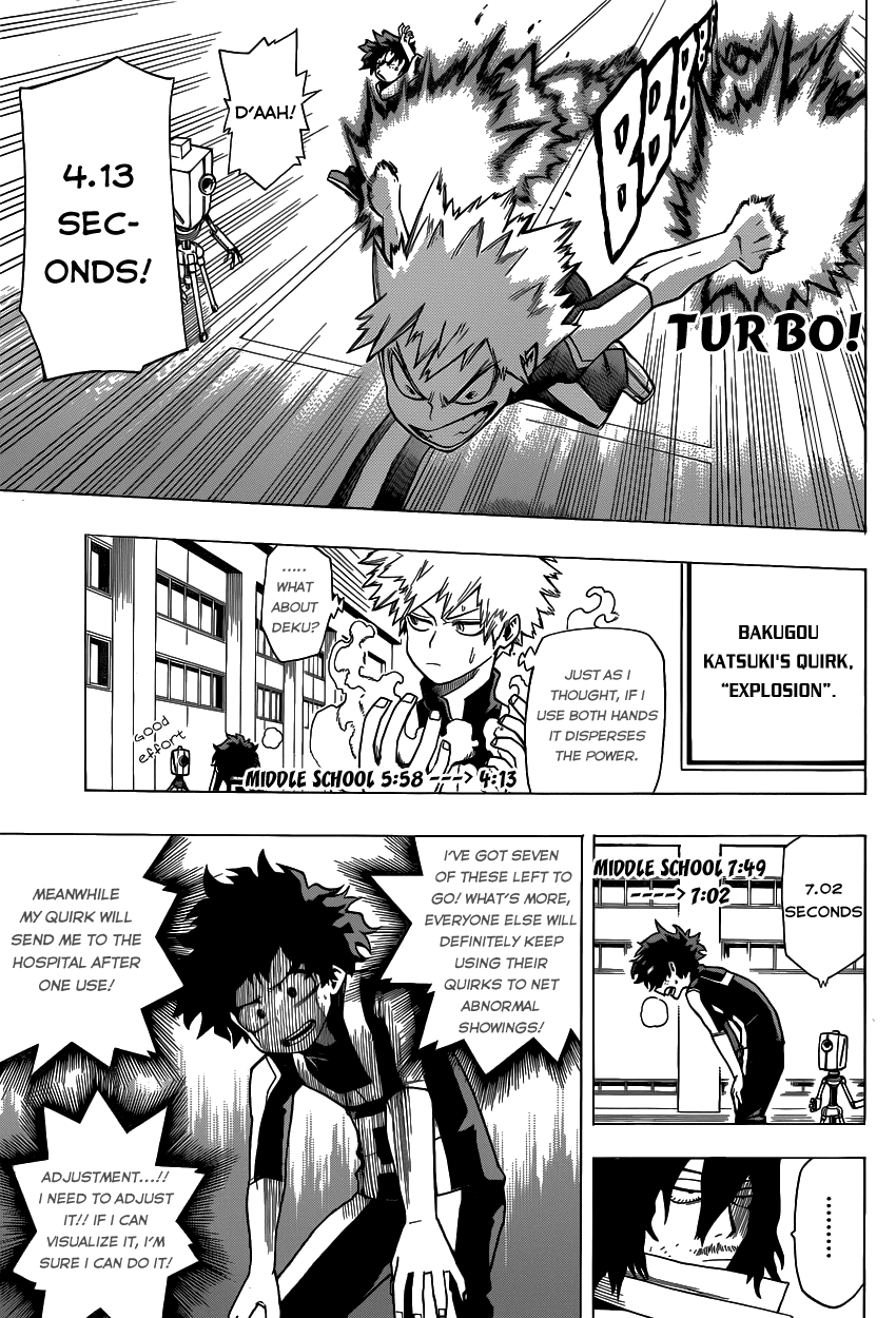Boku no Hero Academia Chapter 6 page 7 - Chapter 6: What I Can Do For Now