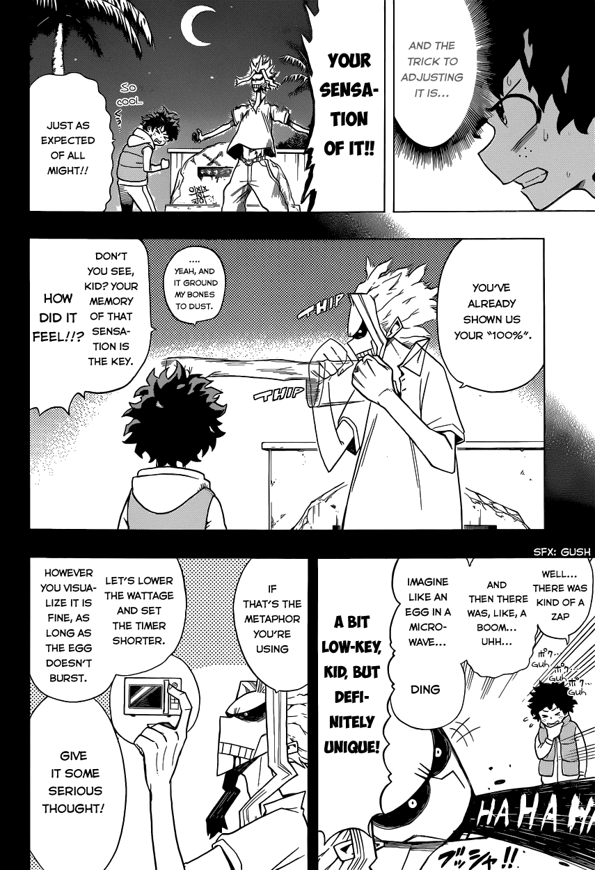 Boku no Hero Academia Chapter 6 page 8 - Chapter 6: What I Can Do For Now