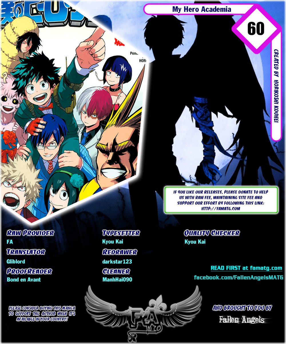 Boku no Hero Academia Chapter 60 page 1 - Chapter 60: Prepare for the End of Term Test!