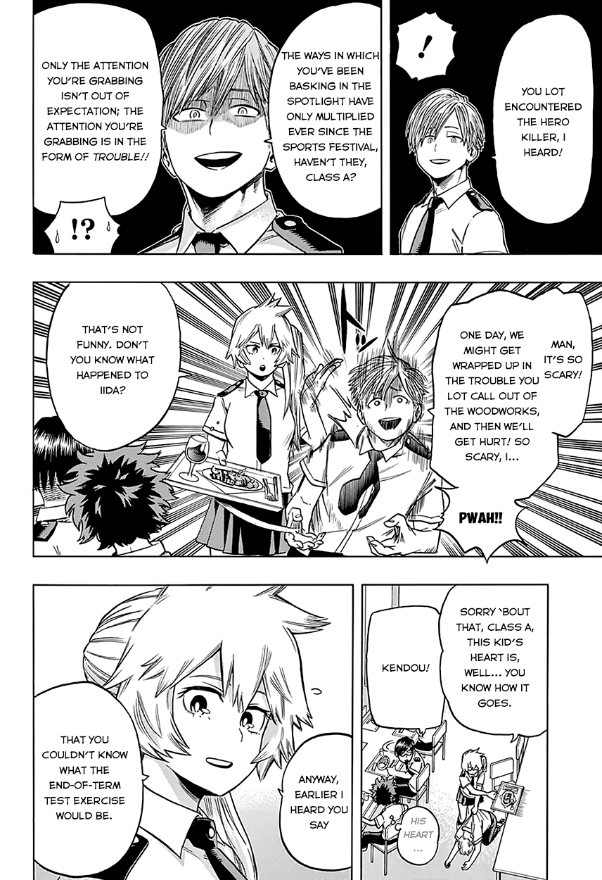 Boku no Hero Academia Chapter 60 page 10 - Chapter 60: Prepare for the End of Term Test!