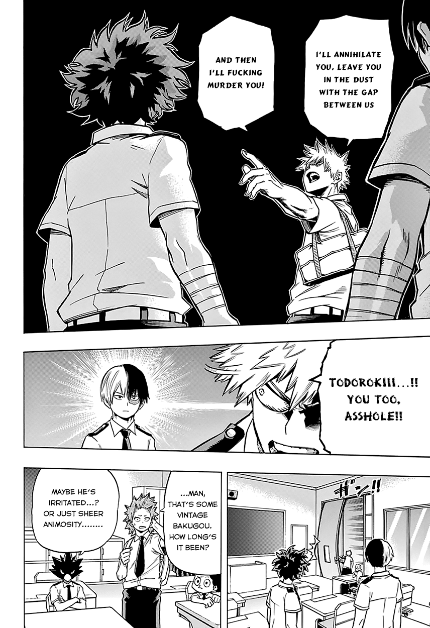 Boku no Hero Academia Chapter 60 page 14 - Chapter 60: Prepare for the End of Term Test!