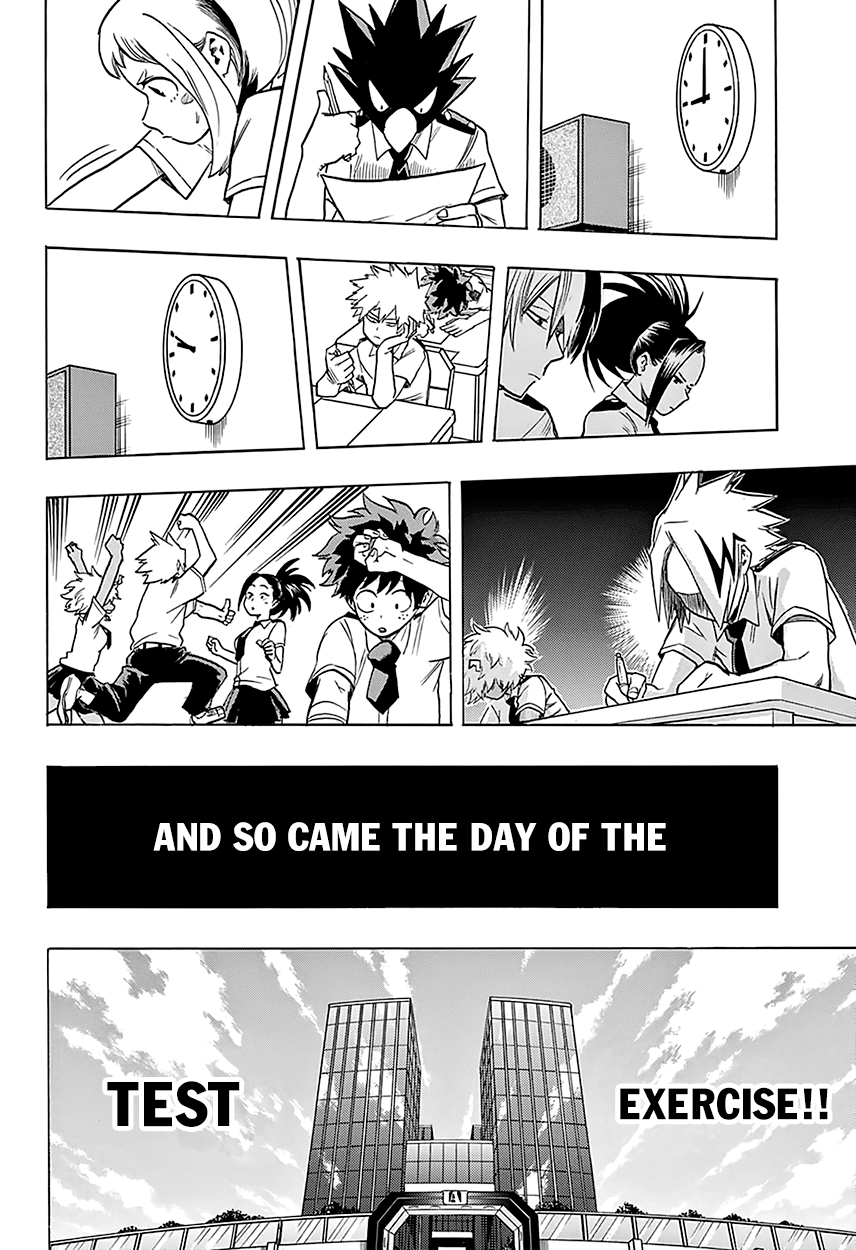 Boku no Hero Academia Chapter 60 page 16 - Chapter 60: Prepare for the End of Term Test!