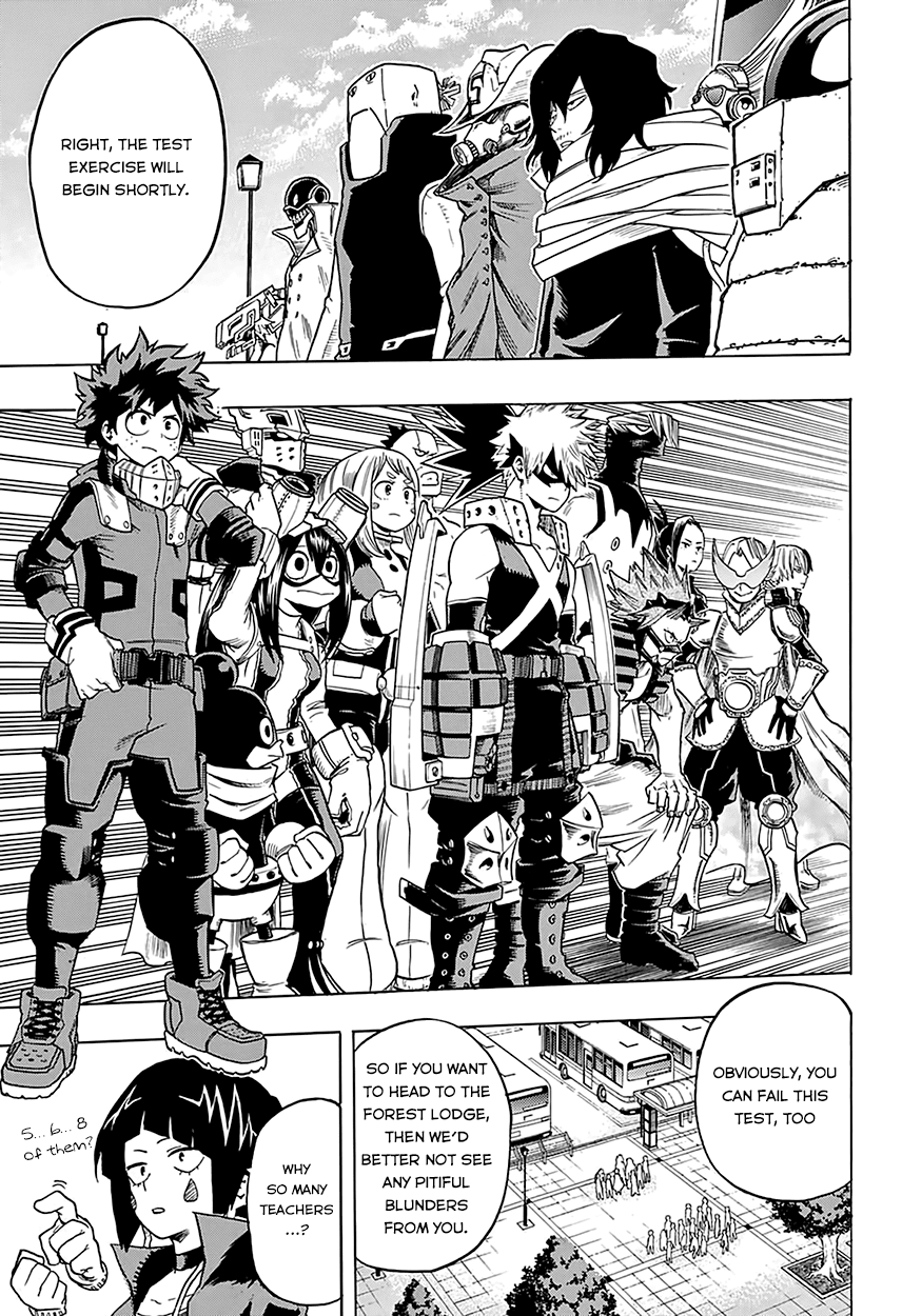 Boku no Hero Academia Chapter 60 page 17 - Chapter 60: Prepare for the End of Term Test!