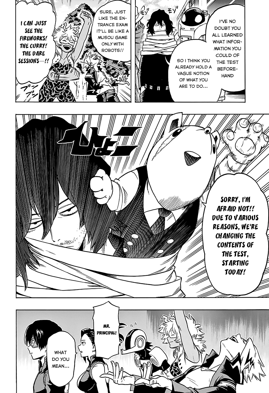 Boku no Hero Academia Chapter 60 page 18 - Chapter 60: Prepare for the End of Term Test!