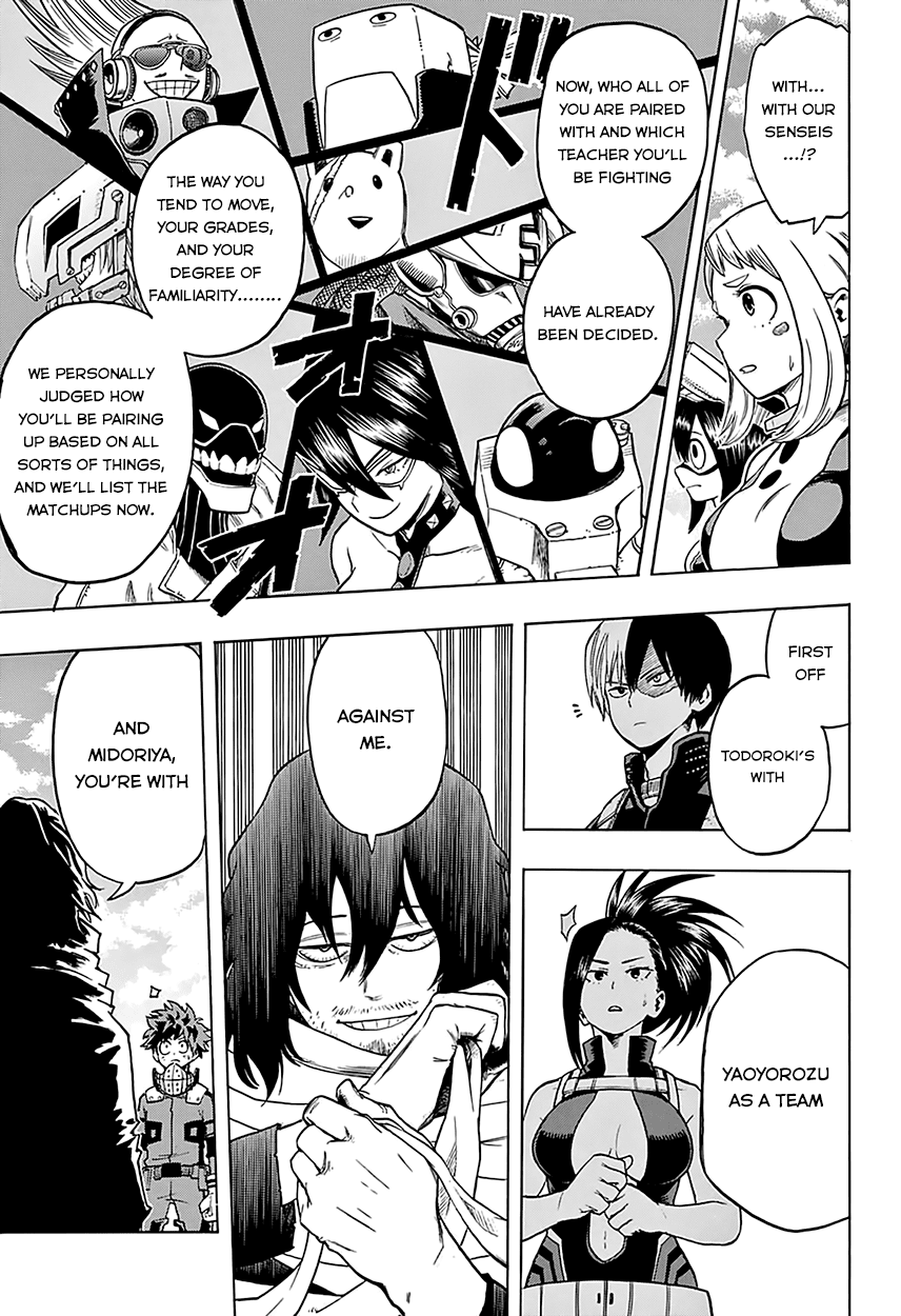 Boku no Hero Academia Chapter 60 page 21 - Chapter 60: Prepare for the End of Term Test!