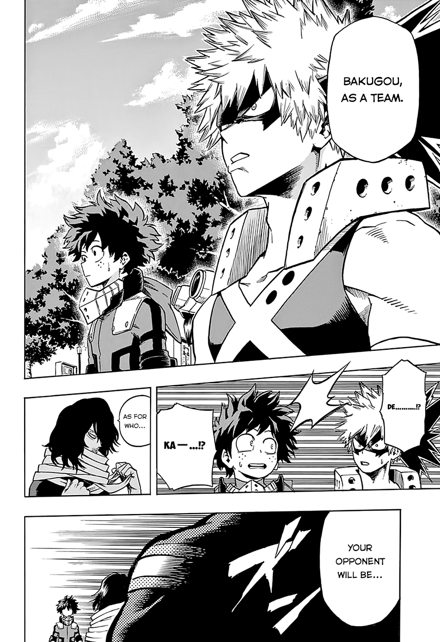 Boku no Hero Academia Chapter 60 page 22 - Chapter 60: Prepare for the End of Term Test!