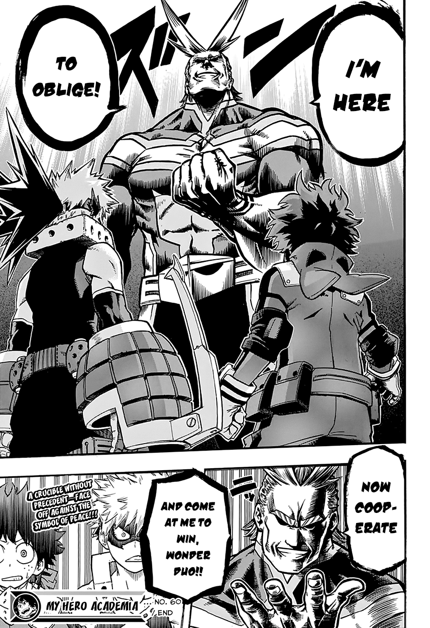 Boku no Hero Academia Chapter 60 page 23 - Chapter 60: Prepare for the End of Term Test!