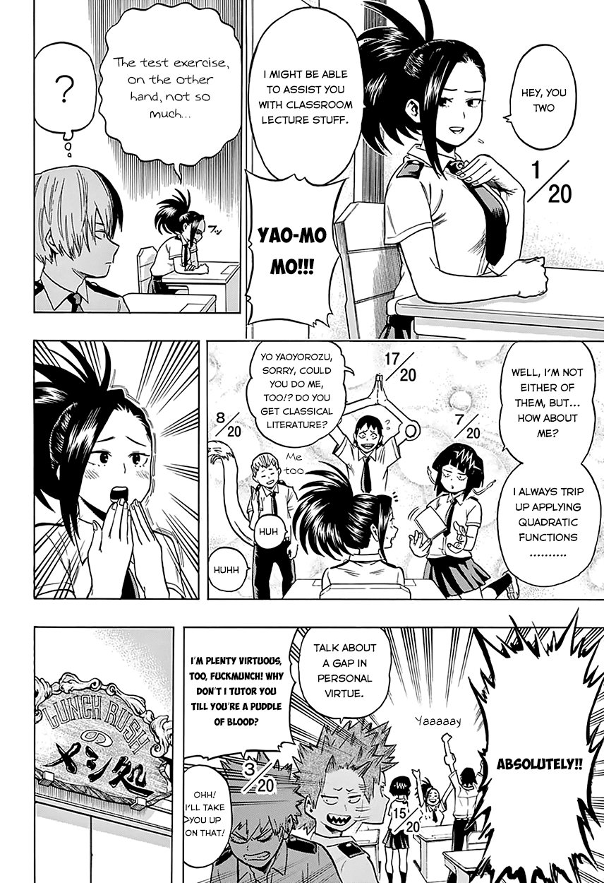 Boku no Hero Academia Chapter 60 page 8 - Chapter 60: Prepare for the End of Term Test!