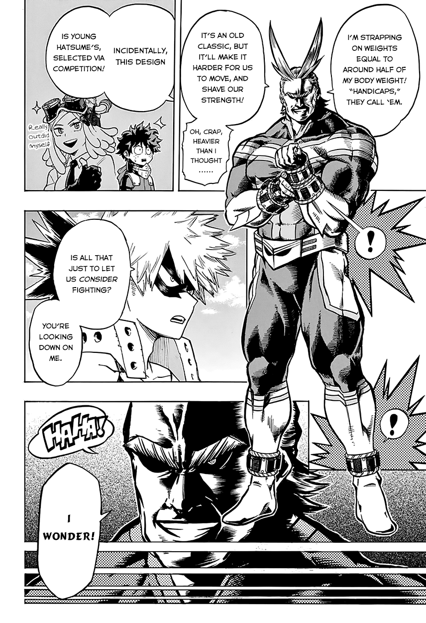 Boku no Hero Academia Chapter 61 page 14 - Chapter 61: The Worst Wonder Duo