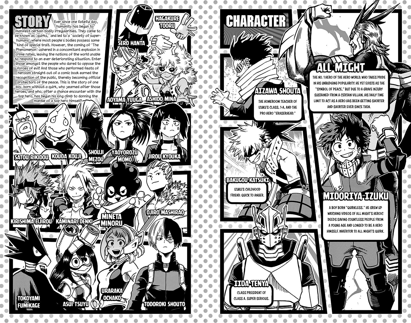 Boku no Hero Academia Chapter 62.5 page 4 - Chapter 62.5: Volume 7 Omake