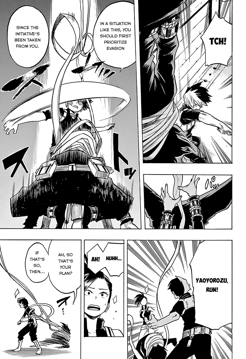 Boku no Hero Academia Chapter 63 page 10 - Chapter 63: Yaoyorozu: RISING
