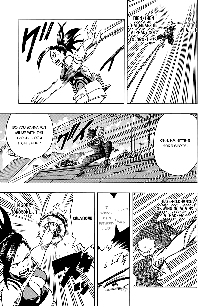 Boku no Hero Academia Chapter 63 page 14 - Chapter 63: Yaoyorozu: RISING