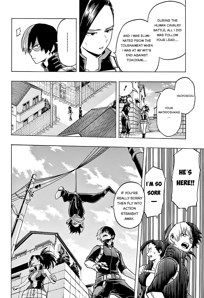 Boku no Hero Academia Chapter 63 page 9 - Chapter 63: Yaoyorozu: RISING