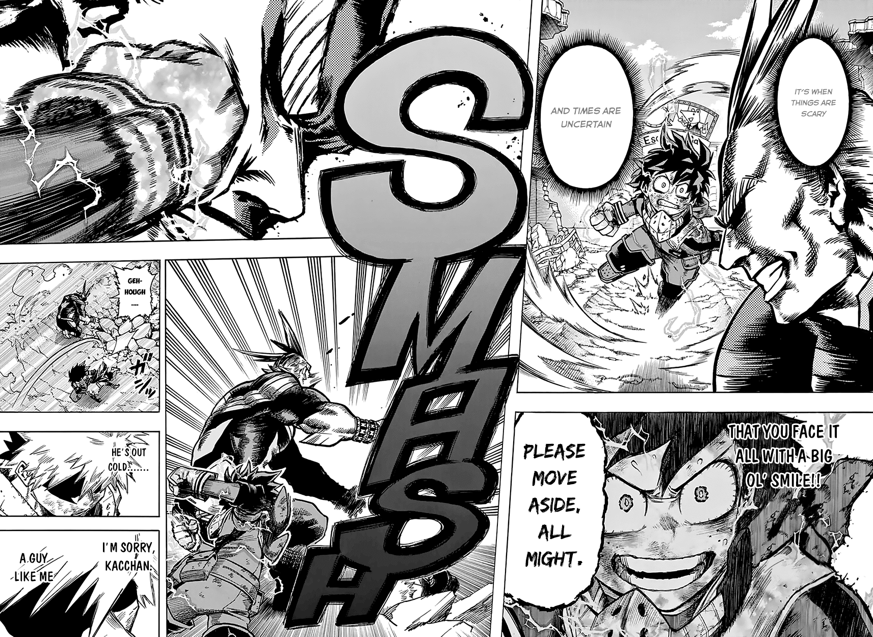 Boku no Hero Academia Chapter 65 page 18 - Chapter 65: Walls