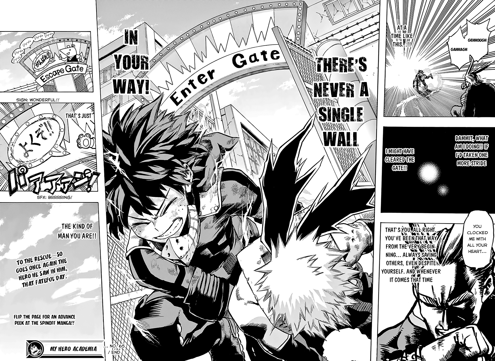 Boku no Hero Academia Chapter 65 page 19 - Chapter 65: Walls