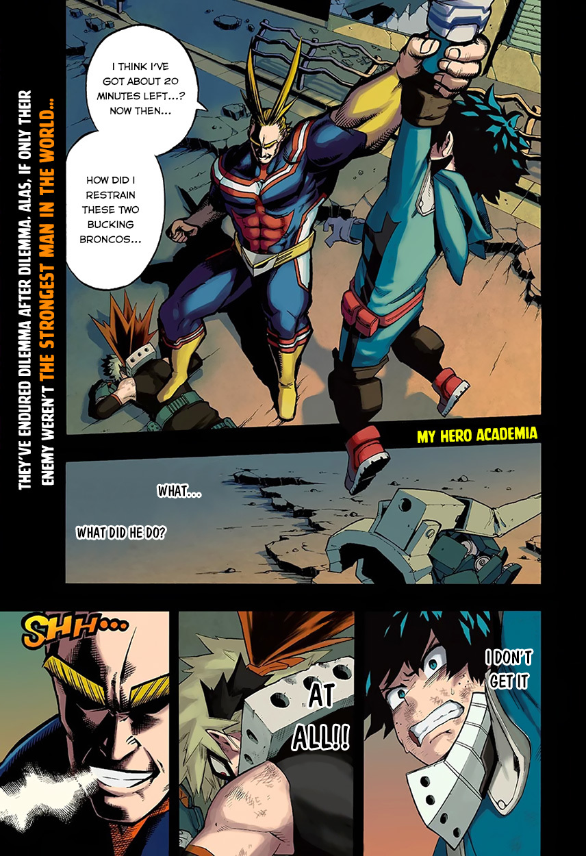Boku no Hero Academia Chapter 65 page 3 - Chapter 65: Walls