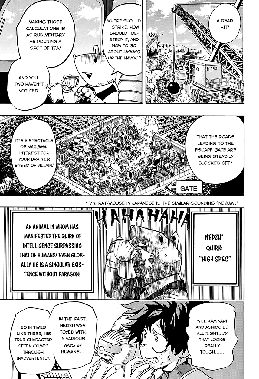Boku no Hero Academia Chapter 66 page 14 - Chapter 66: Midoriya’s Class Observational Record