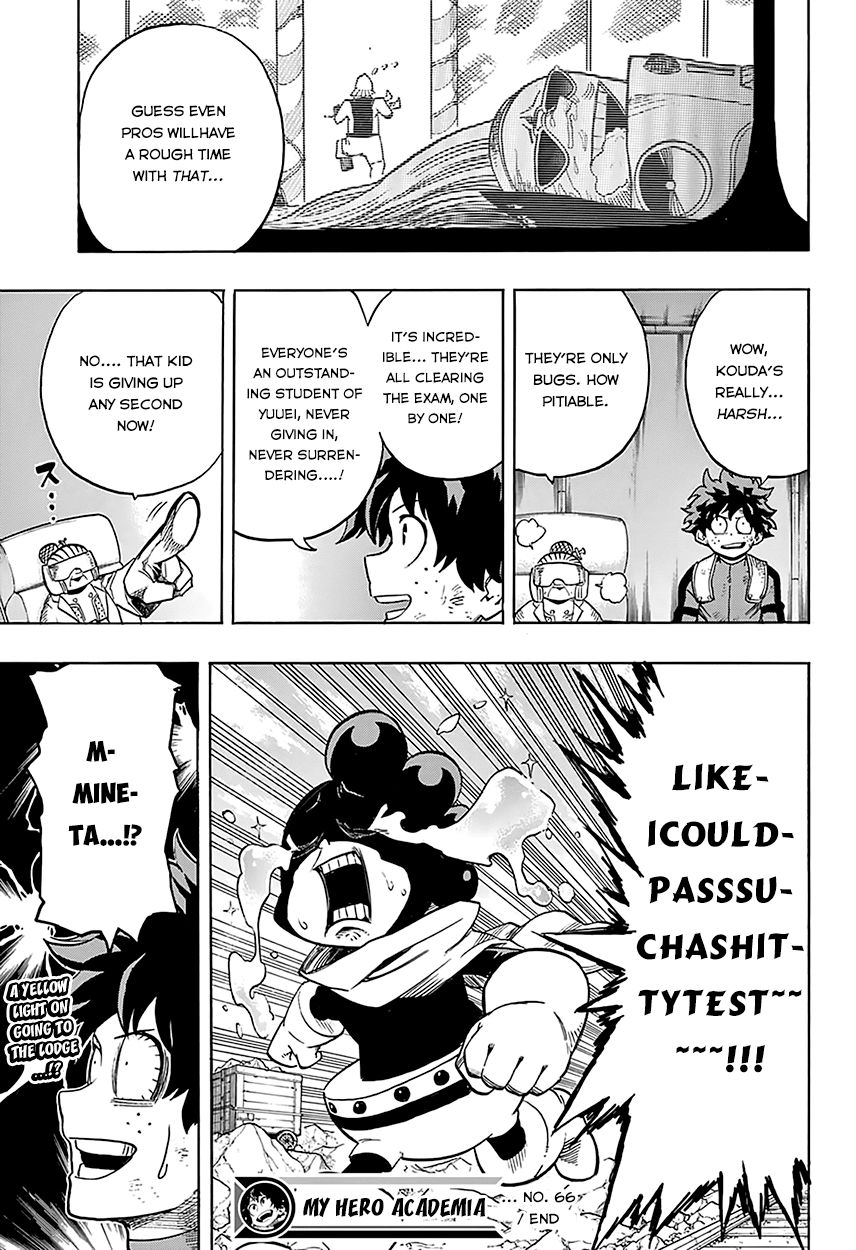 Boku no Hero Academia Chapter 66 page 22 - Chapter 66: Midoriya’s Class Observational Record