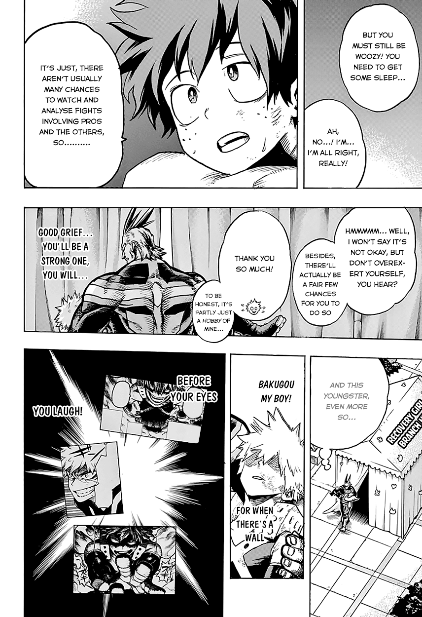 Boku no Hero Academia Chapter 66 page 5 - Chapter 66: Midoriya’s Class Observational Record