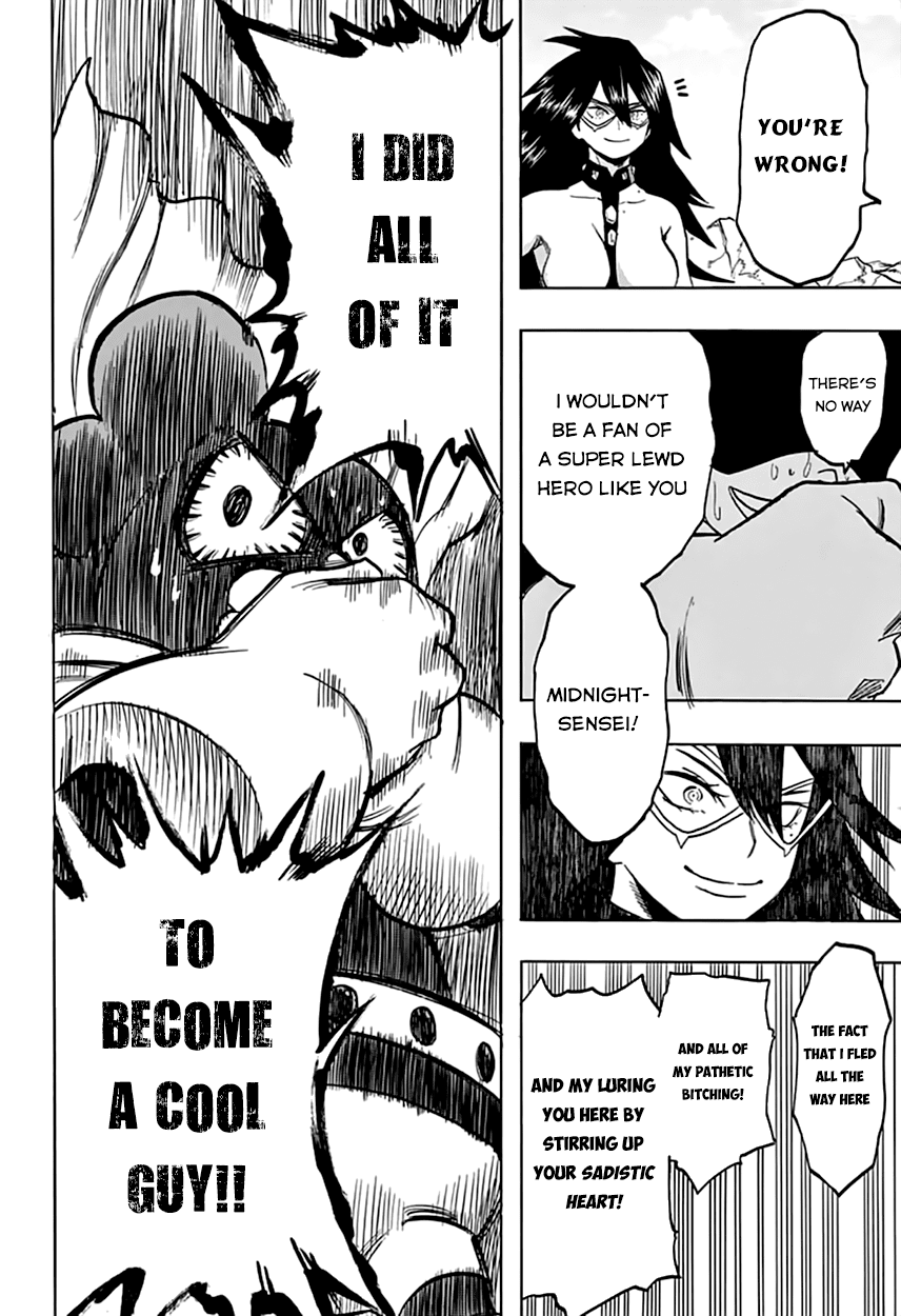 Boku no Hero Academia Chapter 67 page 17 - Chapter 67: Scratching the Veneer