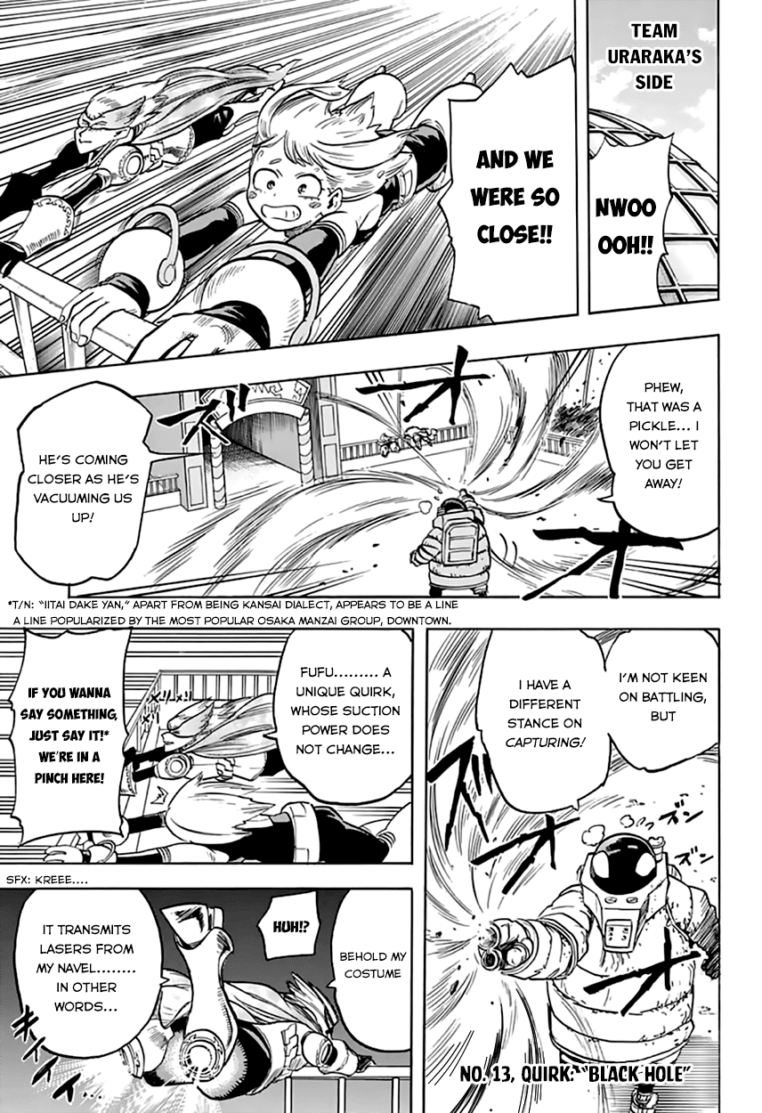 Boku no Hero Academia Chapter 67 page 6 - Chapter 67: Scratching the Veneer