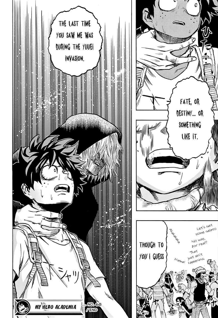 Boku no Hero Academia Chapter 68 page 20 - Chapter 68: ENCOUNTER