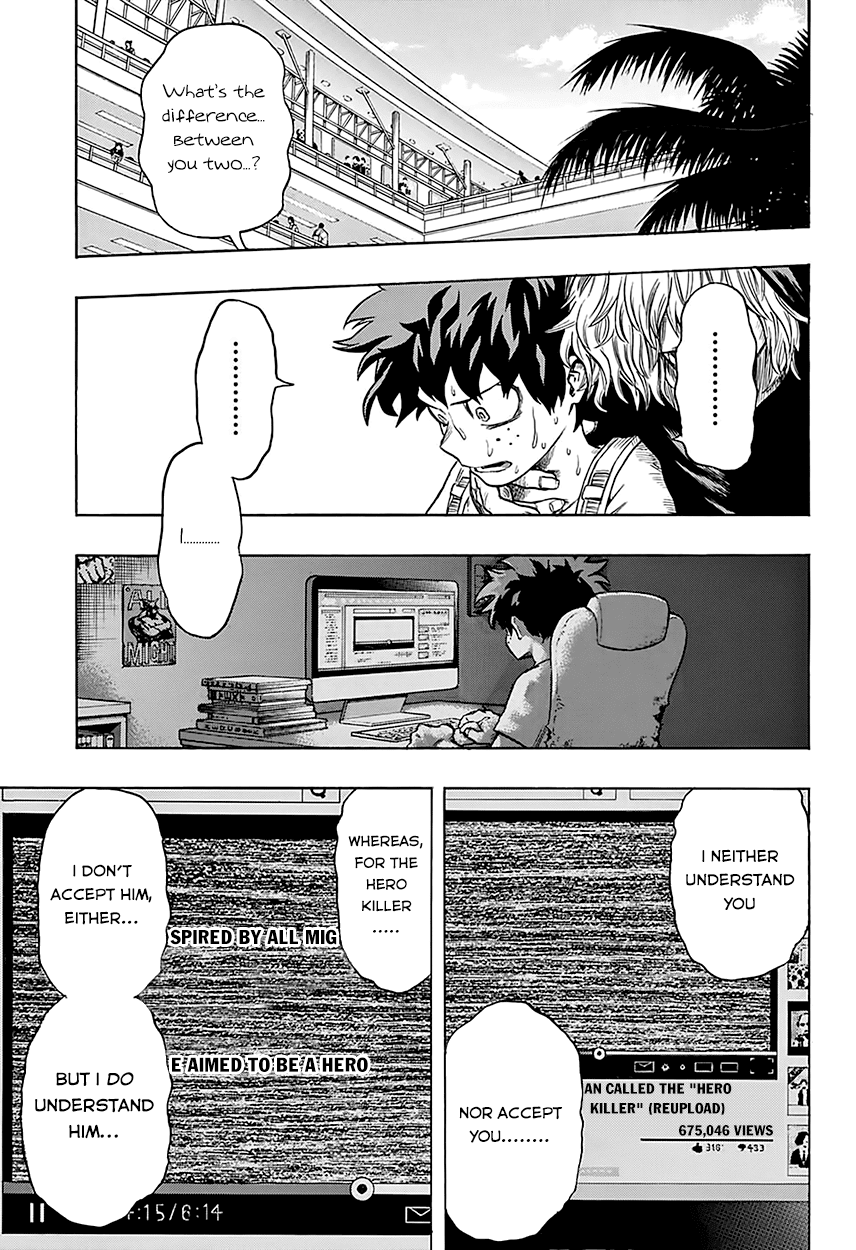 Boku no Hero Academia Chapter 69 page 11 - Chapter 69: An Interview with Midoriya