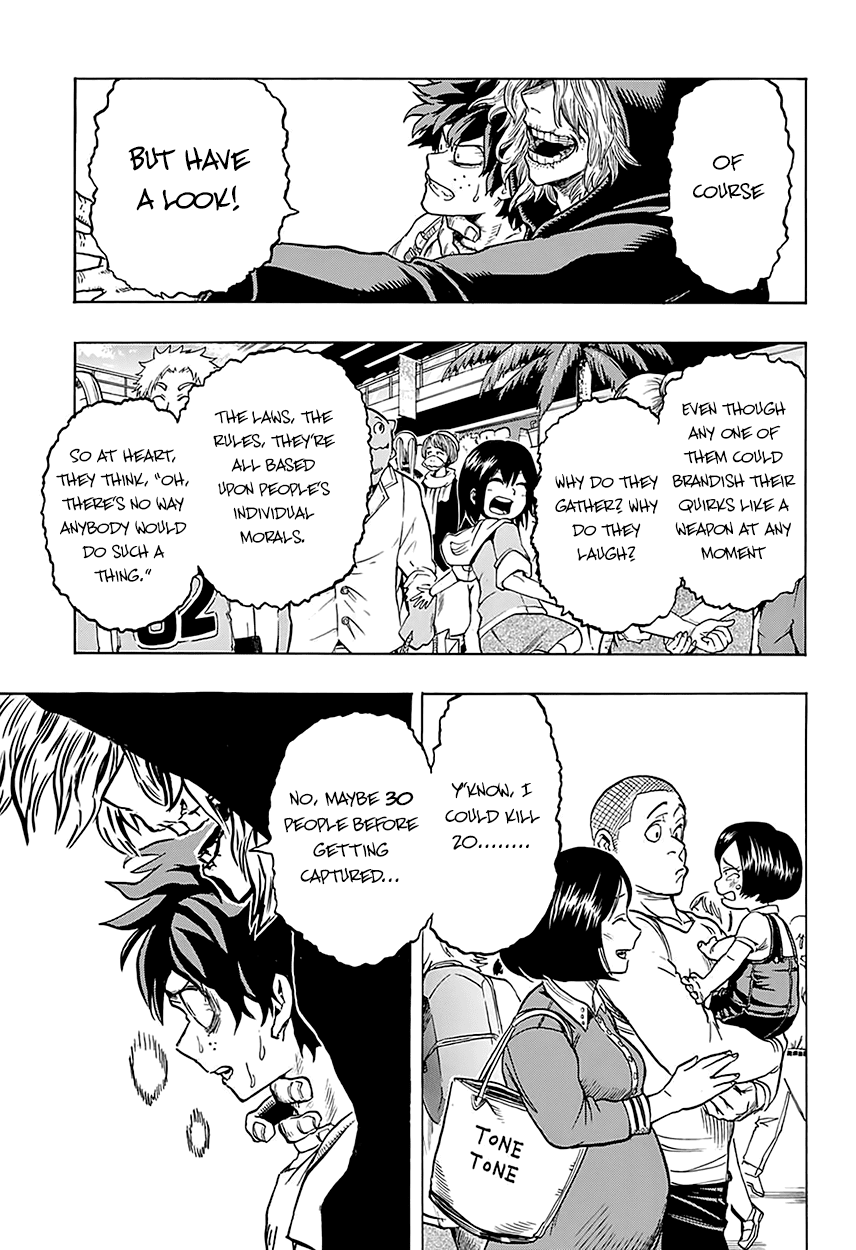 Boku no Hero Academia Chapter 69 page 7 - Chapter 69: An Interview with Midoriya