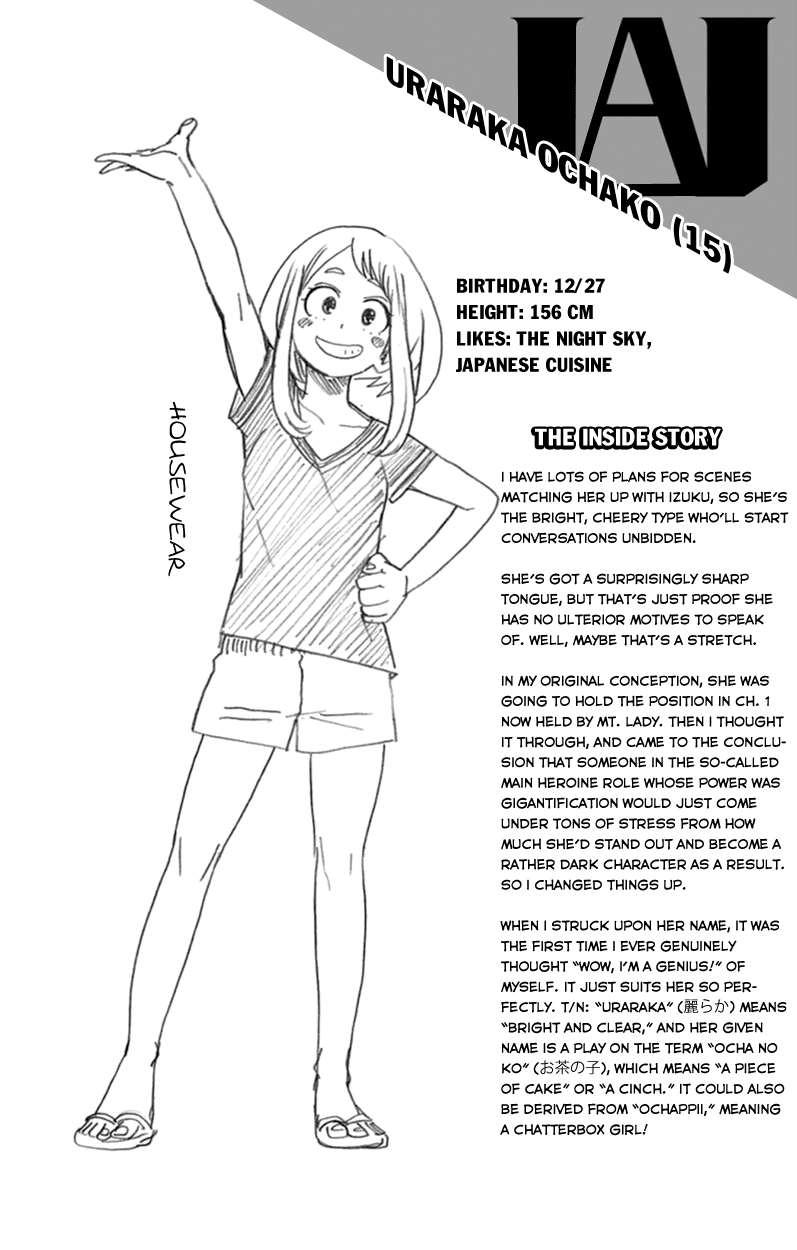 Boku no Hero Academia Chapter 7.5 page 10 - Chapter 7.5: Volume 1 Omake