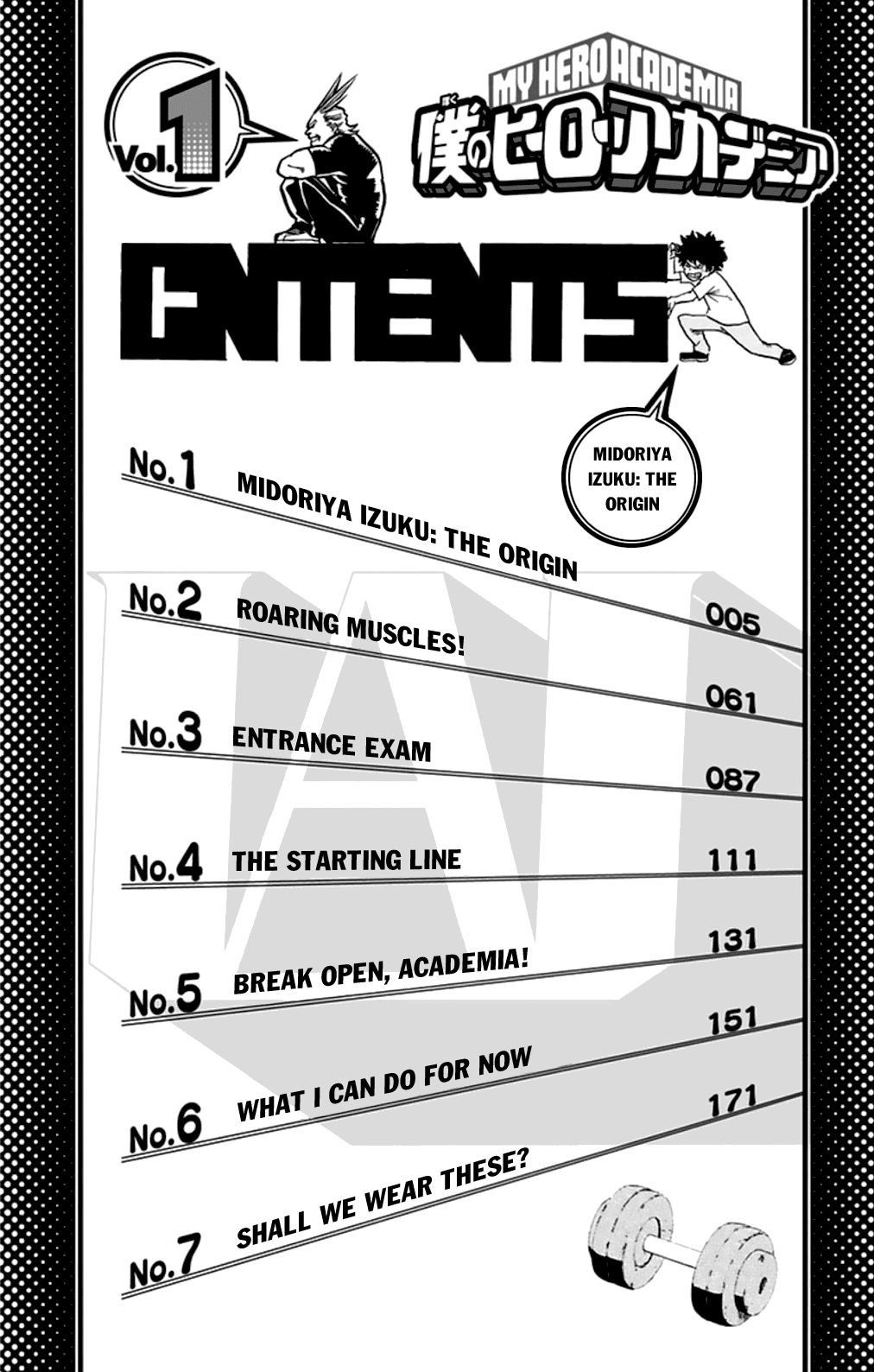 Boku no Hero Academia Chapter 7.5 page 6 - Chapter 7.5: Volume 1 Omake