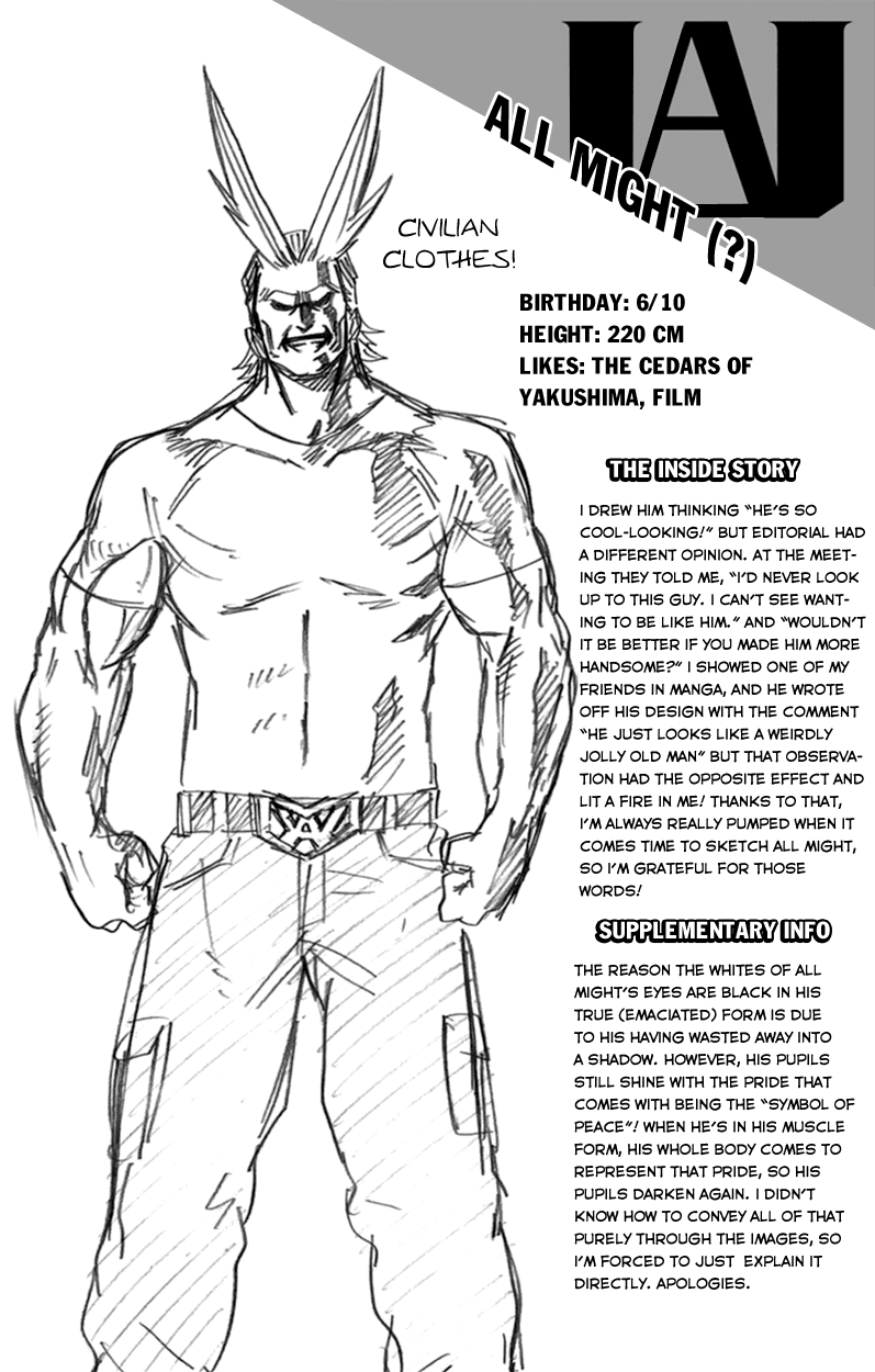 Boku no Hero Academia Chapter 7.5 page 7 - Chapter 7.5: Volume 1 Omake