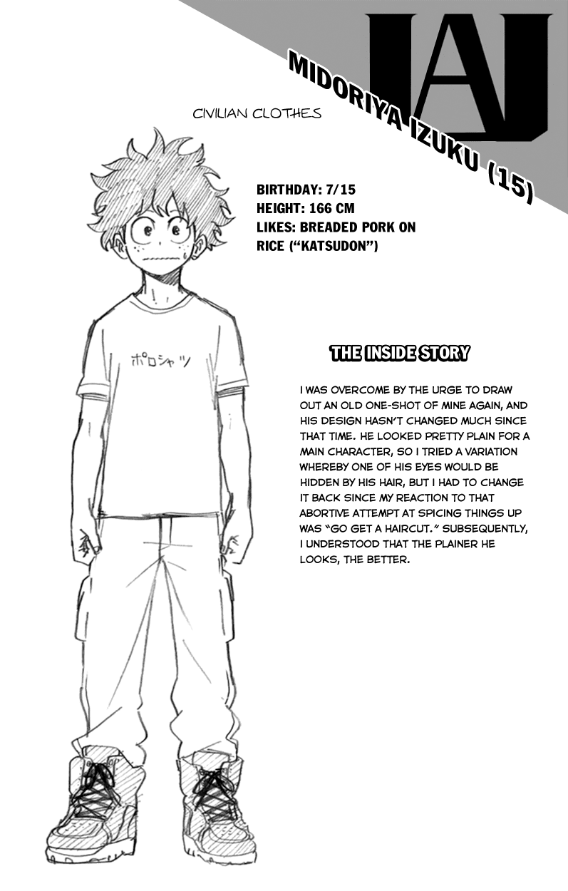 Boku no Hero Academia Chapter 7.5 page 8 - Chapter 7.5: Volume 1 Omake