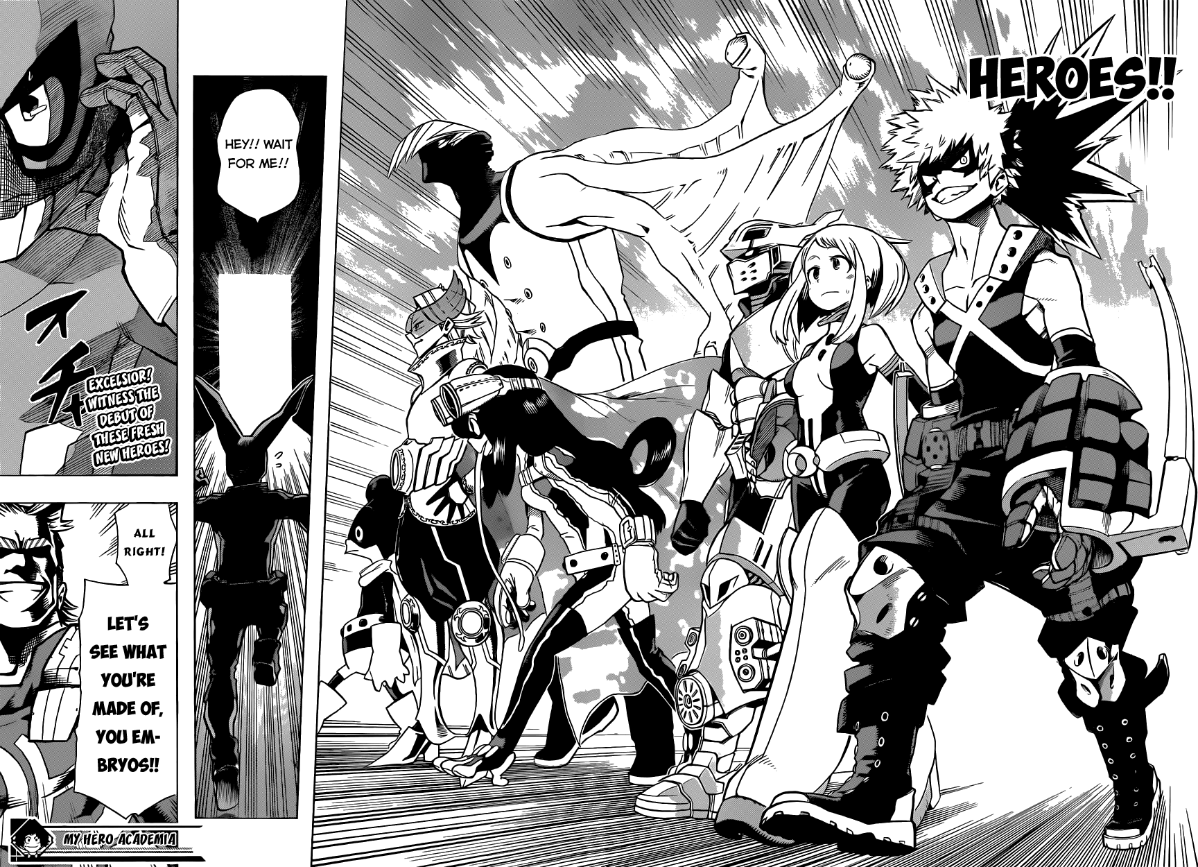Boku no Hero Academia Chapter 7 page 18 - Chapter 7: Shall We Wear These?