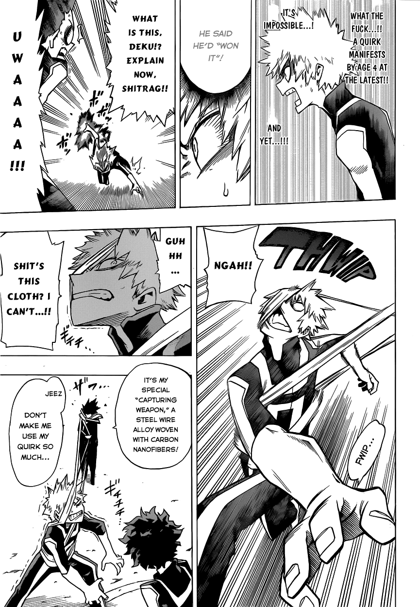 Boku no Hero Academia Chapter 7 page 3 - Chapter 7: Shall We Wear These?