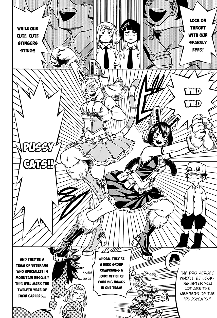 Boku no Hero Academia Chapter 70 page 14 - Chapter 70: Wild Wild Pussycats